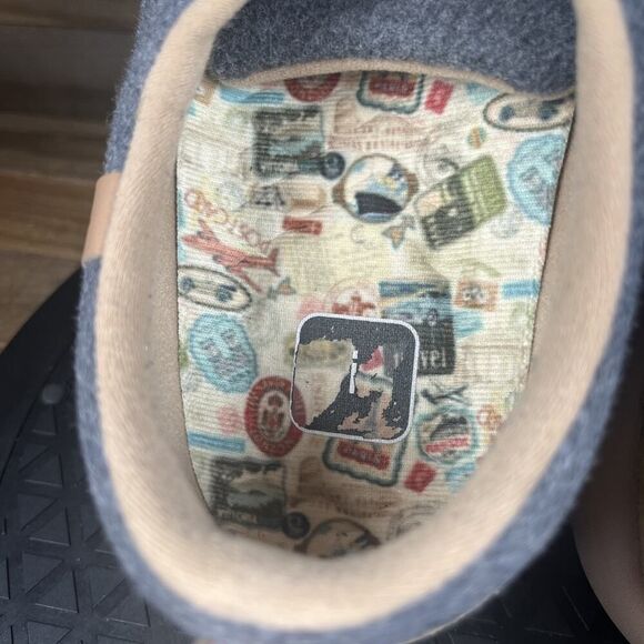 UIN Women's Size 9 Wool Segovia Gray Comfort Slip On Casual Walking Shoes - Picture 7 of 10